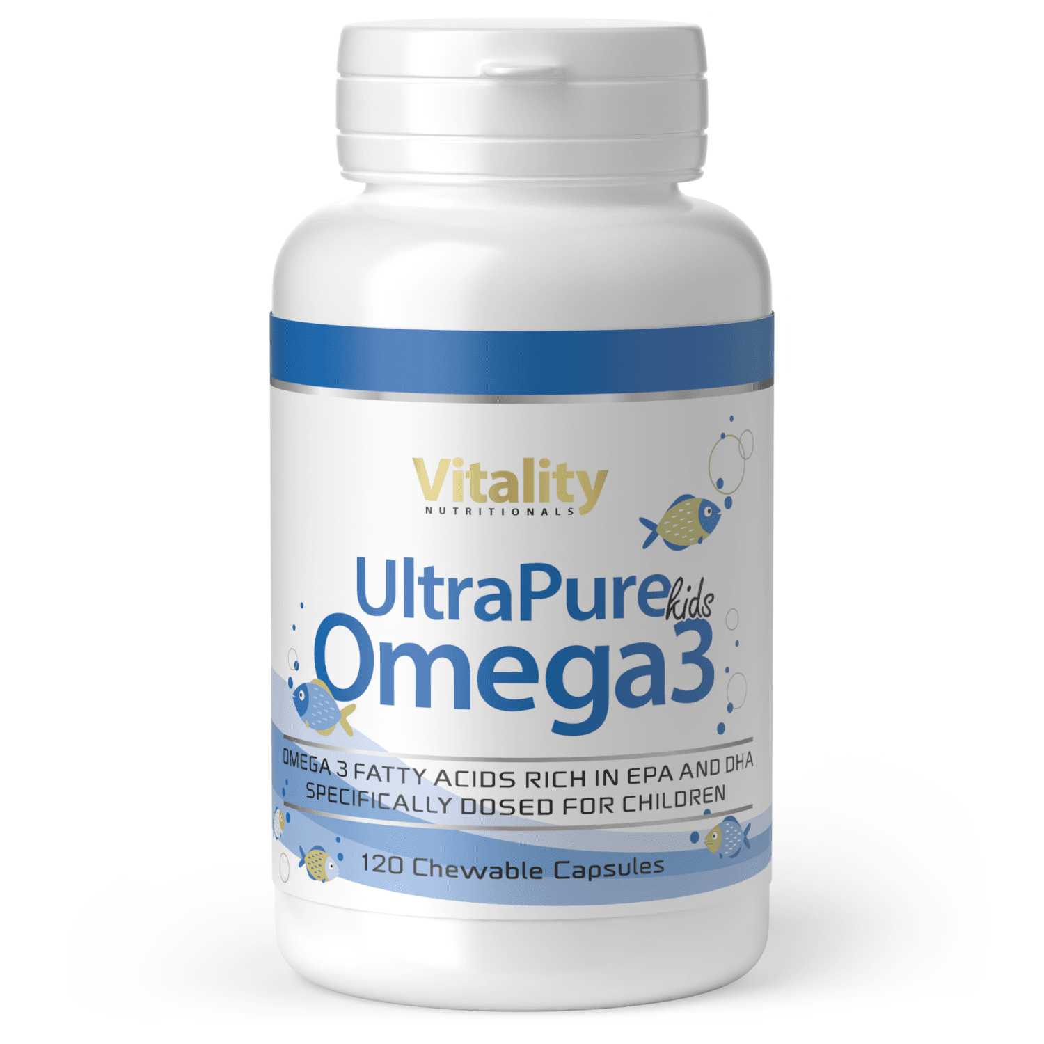 UltraPure - OmegaKids - 60 Capsules - quantity-1